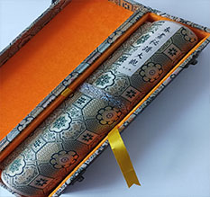 富川书画装裱案例